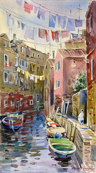 Watercolor.Venice 13