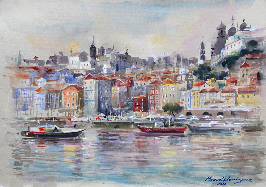 Watercolor 75 - Porto
