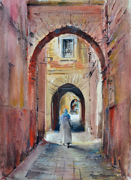 Watercolor 79- Marrakech