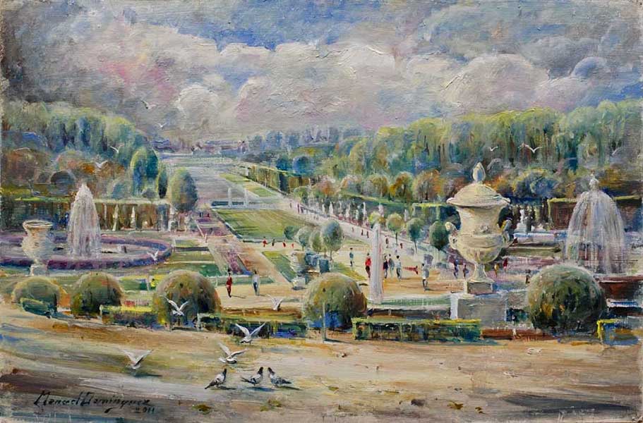 Garen of Versalles. oil painting 32