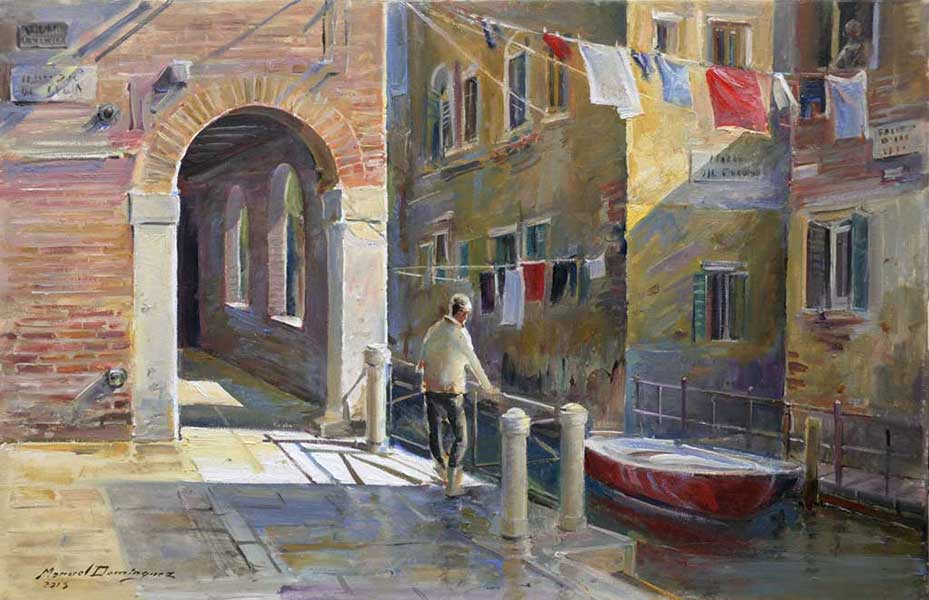 Venice. oil painting 9