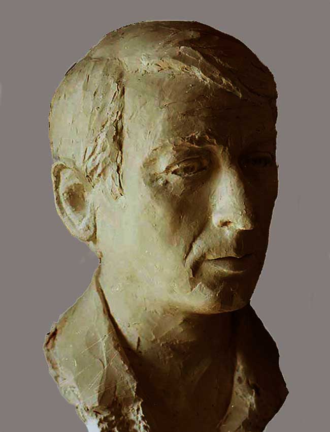 Busto en bronce a Manuel Herrador