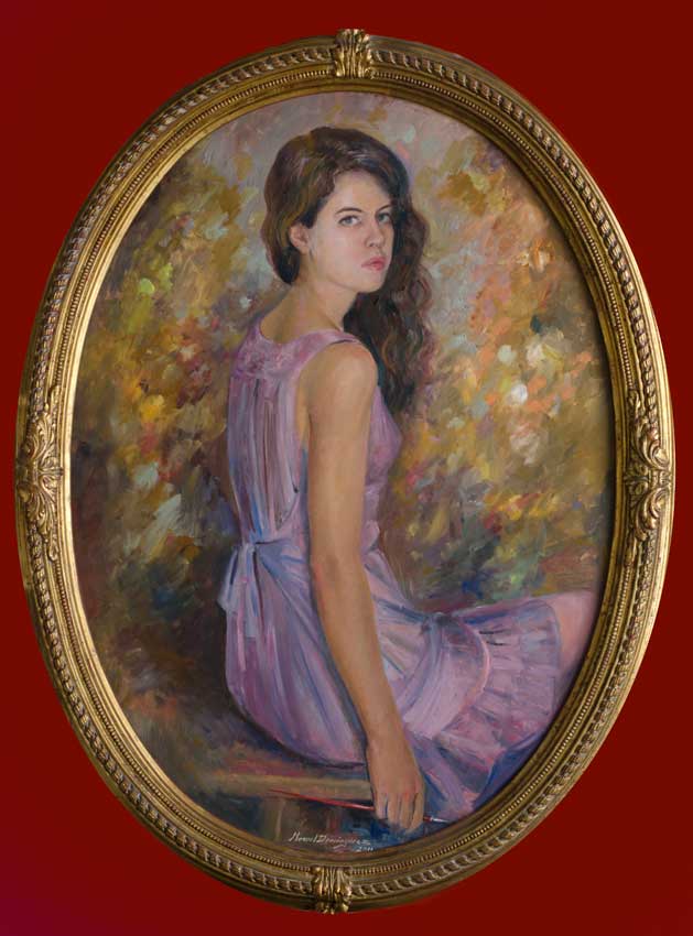 Oil portrait- Manuel Domínguez 18