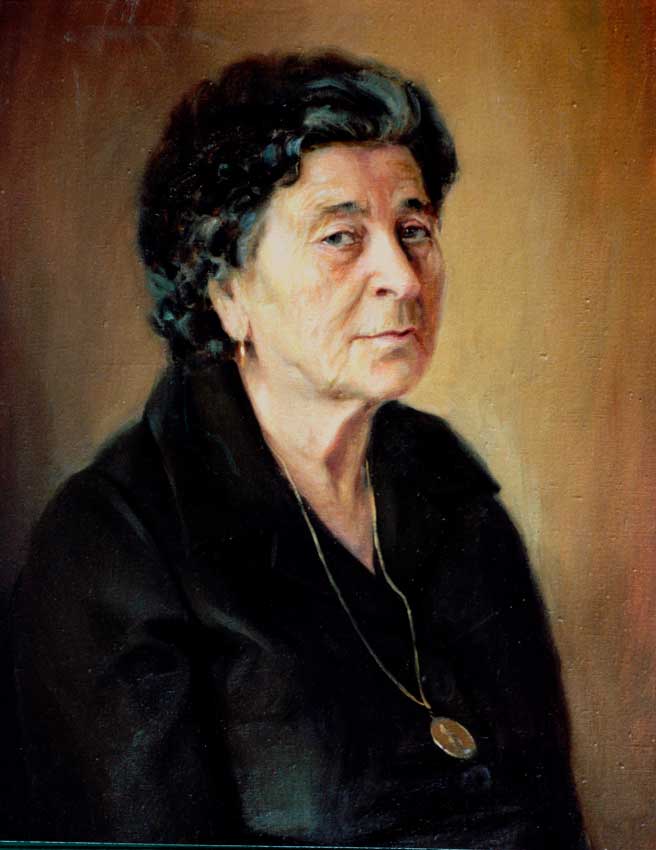 Oil portrait. Manuel Domínguez 42