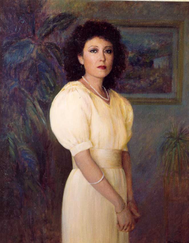 Oil portrait. Manuel Domínguez 51