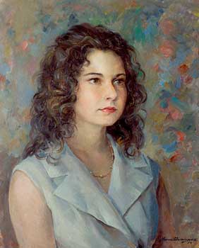 Oil portrait 10